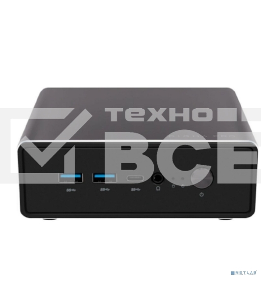 Мини ПК Digma Pro Minimax U1 i5 1240P (1.7) 16Gb SSD512Gb UHDG Windows 11 Professional GbitEth WiFi BT 60W темно-серый/черный (DPP5-ADXW02)