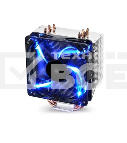 Кулер Deepcool GAMMAXX 400 BLUE BASIC серебристый 120мм алюминий+медь 1500rpm 30db 4-pin 130W 154мм