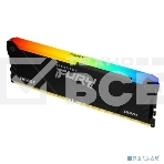 Оперативная память Kingston Fury Beast, DDR4, 8GB (1x8GB), 3200MHz, CL16, с радиатором, RGB, чёрный, фото8