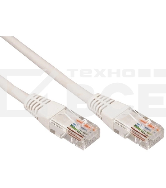 Пaтч-корд Rexant  U/UTP, категория 5e, RJ45-RJ45, неэкранированный, PVC серый, 20м