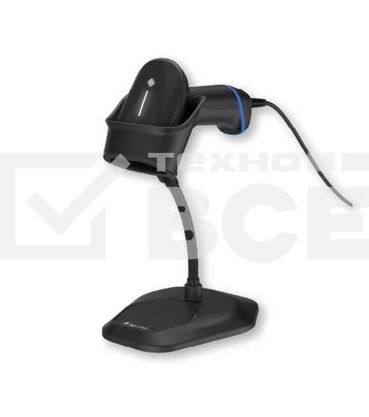 Сканер штрих-кода ручной Newland HR2000 2D имидж, проводной, RS232, USB, чёрный