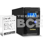 Источник бесперебойного питания (инвертор, синус, для котла) ExeGate SineTower SN-600.LCD.AVR.2SH <600VA/360W, чистая синусоида, LCD дисплей, AVR, 2*Schuko, линейно-интерактивный, Black>, фото3