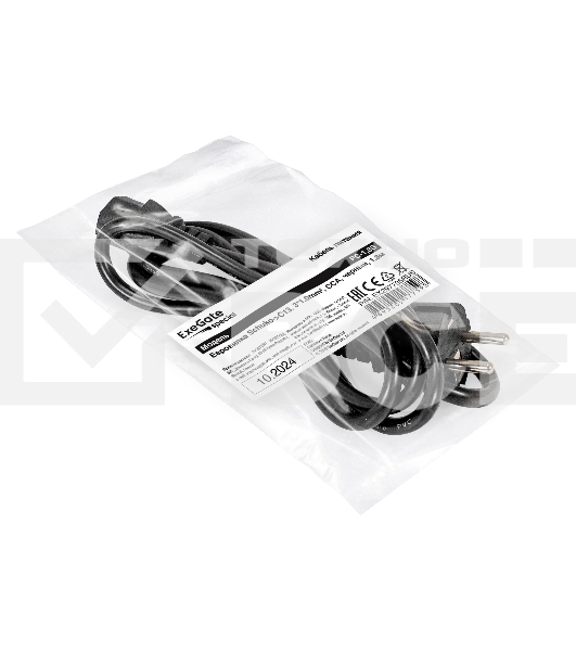 Кабель питания ExeGate Special PC-1,8S (Евровилка Schuko->C13, 3*1.0mm2, CCA, черный, 1.8м)