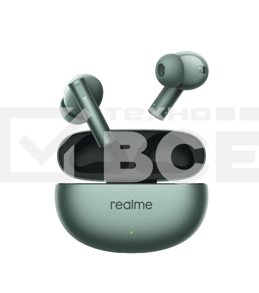 Наушники Realme Buds Air 6 зеленый (RMA2402)