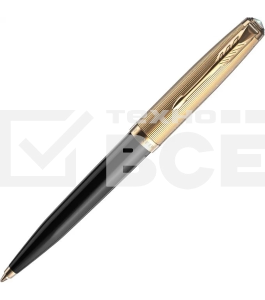 Ручка шариков. Parker 51 Deluxe (CW2123513) Black GT M черн. черн. подар.кор.
