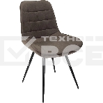 Стул для дома Бюрократ CH-K2_4 комплект 4 шт коричневый Holland 74 металл черный на ножках (CH-K2_1/HL74_4), фото3