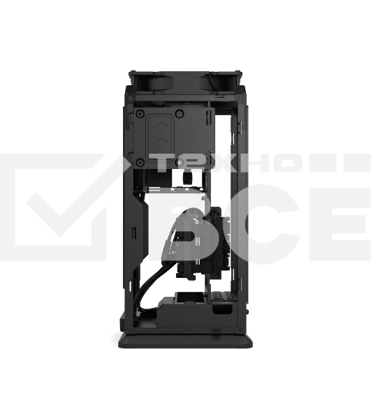 Компьютерный корпус без блока питания Fractal Design Mood, Mini-Tower, 1x180мм, 2xUSB-A 3.0 + 1xUSB 3.2 Type-C, SFX PSU Support, mITX черный