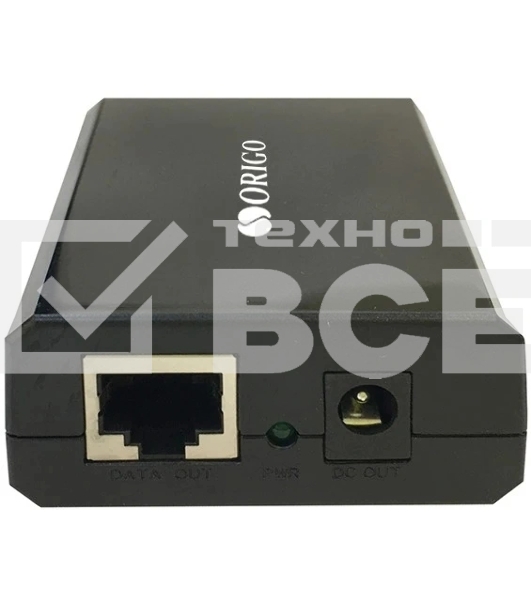 PoE-сплиттер ORIGO OPE301GS/A1A 802.3af/at, 1x1000Base-T PoE In, 1x1000Base-T, выход: 5/9/12В DC