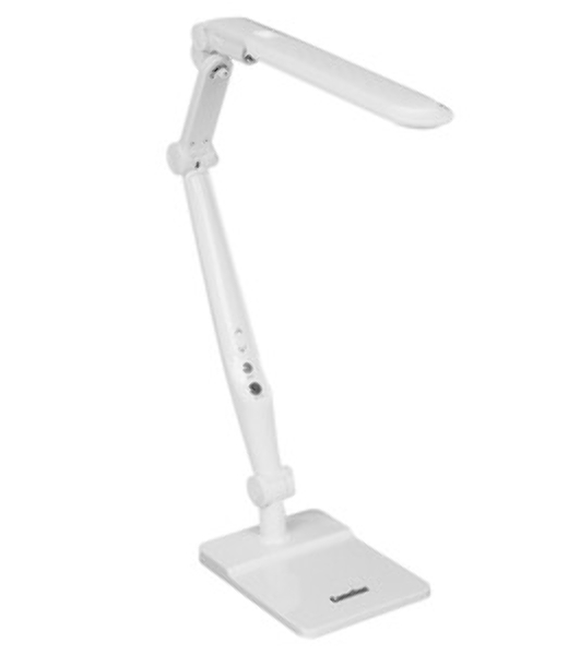 Светильник Camelion KD-831 C01 бел LED (Свет-к наст.10 Вт,230В, осн+струбц.,600 лм,сенс.рег.ярк и .тем)