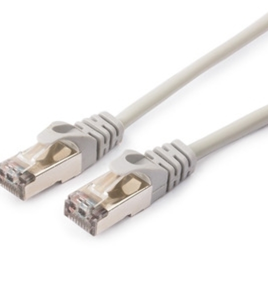 Патч-корд FTP Cablexpert cat.5e, 2м, литой, многожильный серый