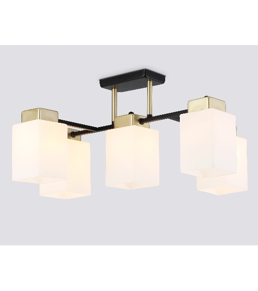 Светильник Ambrella light TR303048/5 BK/GD черный/золото E27/5 max 60W 540*480*270