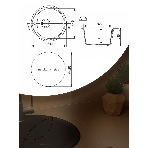 Мойка для кухни BAU Dream Black stone D 51, выпуск с сифоном в комплекте, черный камень, фото7