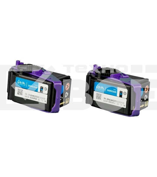 Картридж Sakura 106R02609 для Xerox Phaser 7100, голубой, 9 000 к. (в комплекте 2 шт., на 4 500 к. каждый)