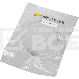 Кабель Патч-корд Lanmaster FTP LAN-PC45/S5E-1.5-GY вилка RJ-45-вилка RJ-45 кат.5е 1.5м серый LSZH (уп.:1шт)