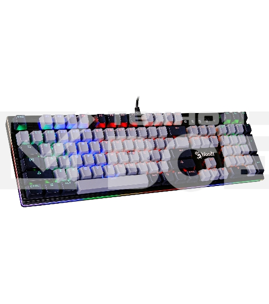 Клавиатура A4Tech Bloody B828N проводная USB черный/серый