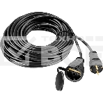 Удлинитель-шнур RC 315, 20 м, 3700 Вт, 1 гнездо, IP44, КГ 3х1,5 мм2, STAYER, фото 1
