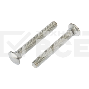 Болт мебельный KRANZ DIN 603, 8х60,  пакет (4шт.)