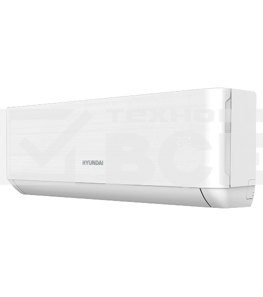 Кондиционер сплит-система Hyundai HAC-18/T-PRO 18000 BTU, 50 м², 27/43 дБ, охлаждение, обогрев, осушение, белый
