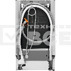 Встраиваемая узкая посудомоечная машина Electrolux EEA22100L, фото8