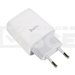 Сетевое зарядное устройство 1 USB/HOCO HC-12899 C72A/Выход: 10.5W/белый, фото 1