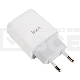 Сетевое зарядное устройство 1 USB/HOCO HC-12899 C72A/Выход: 10.5W/белый