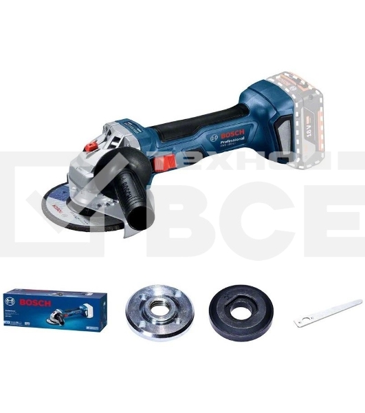 Шлифмашина угловая аккумуляторная Bosch GWS 180-LI BL Solo