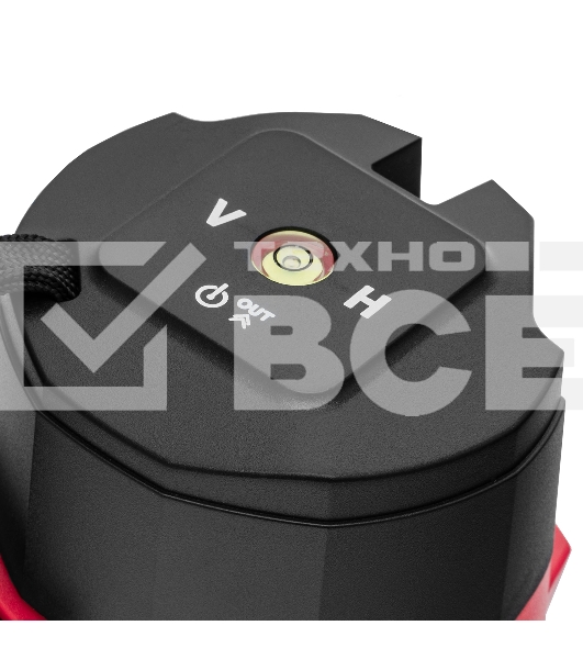 Лазерный уровень CRX-30G, 30 м, зеленый луч, батарейки, резьба 5/8