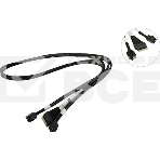 Кабель Broadcom 05-60003-00 Slimline SASx8 (SFF8654) -to- 2 SAS HD x4 (SFF8643)+ SFF9402, 1M, фото6