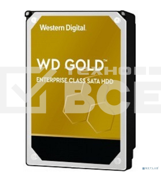Жесткий диск Western Digital SATA 10TB 7200RPM 6GB/S 128MB GOLD WD102KRYZ