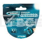 Перчатки универсальные комбинированные Gross с защитными накладками, STYLISH, размер M (8), фото 1