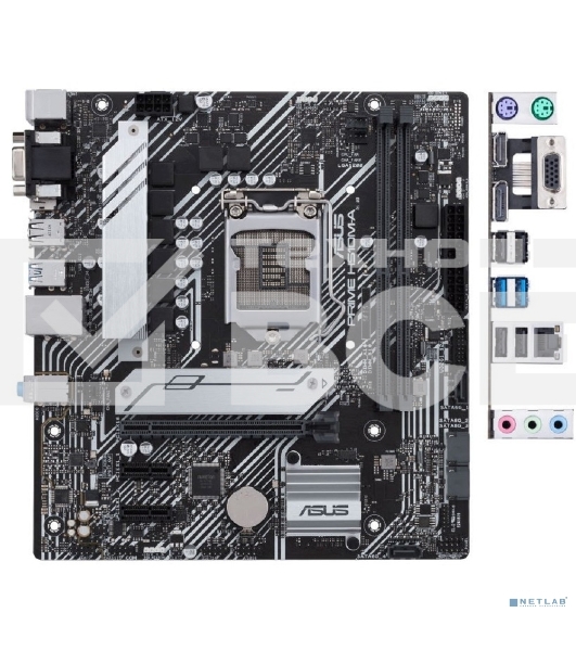 Материнская плата ASUS PRIME H510M-A, LGA 1200, Intel H510, 2xDDR4, 4xSATA, 1xM.2, 1xPCIe 4.0 x16, 2xPCIe x1, 1xHDMI, 1xDP, 1xVGA, 1x 1Gb LAN, 2xUSB 3.2 Gen 1, 4xUSB 2.0, 3x3.5 мм, 7.1, mATX