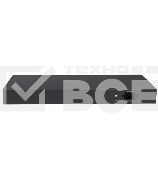 Неуправляемый PoE-коммутатор ORIGO Unmanaged Switch 26x1000Base-T (24x1000Base-T PoE), 2xCombo 1000Base-T/SFP, PoE Budget 370W, Long-range PoE up to 250m, 19
