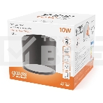 Светильник Gauss LED накладной с рассеивателем 10W 3000K 88х75мм 1/30 черный, фото9