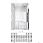 Компьютерный корпус Powercase Vision Micro M2, Tempered Glass, белый, mATX (CVMWM2-L0), фото3