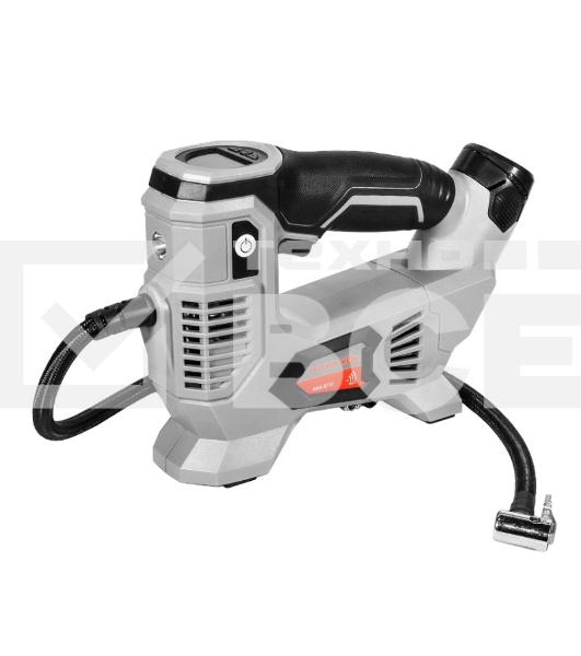 Автомобильный компрессор ИНТЕРСКОЛ АКА-8/12ЭМ аккум. (картон, без аккум. и ЗУ)