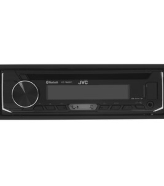 Автомагнитола JVC KD-T902BT, 1 DIN, CD, Bluetooth, USB Type-A, AUX, пульт ДУ, съёмная панель