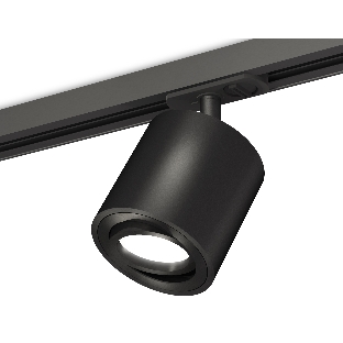 Светильник Ambrella light XT7532020 SBK/PBK черный песок/черный полированный MR16 GU5.3 (A2537, C7532, N7002)