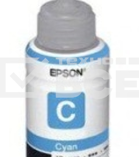 Чернила для EPSON C13T66424A Epson L100 (cyan) 70 мл