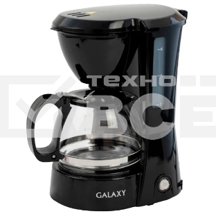Кофеварка капельная Galaxy Line GL 0700 черный, исп. кофе - молотый, 0,75 л, 700 Вт.