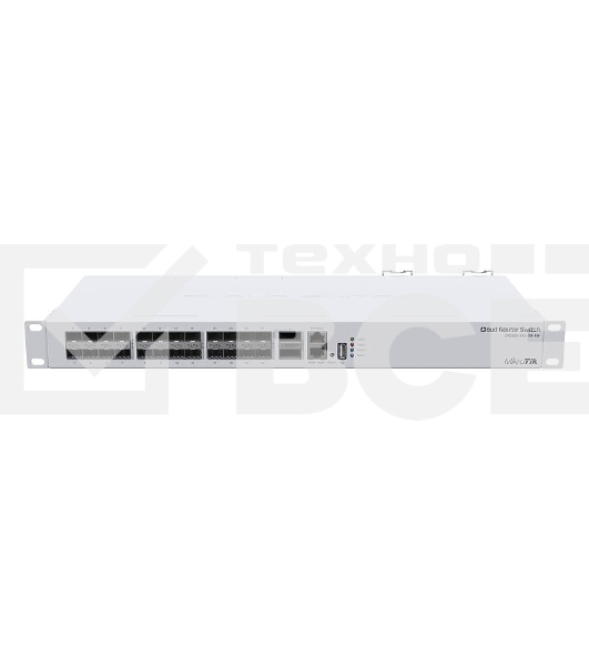 Коммутатор в стойку MikroTik CRS326-24S+2Q+RM , 24х SFP+, 2x QSFP+