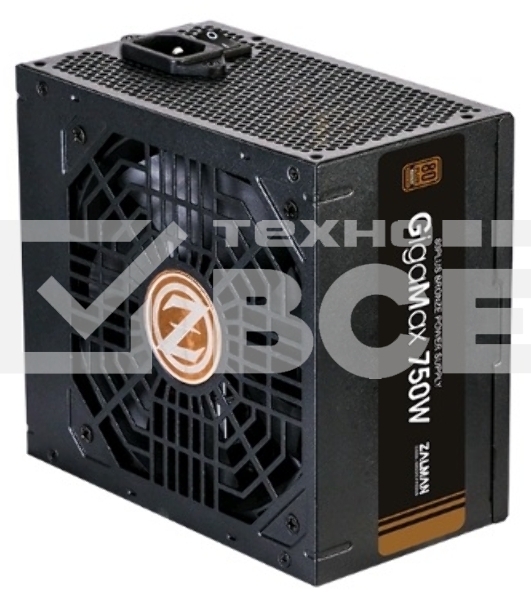 Блок питания Zalman ZM750-GVII, 750Вт, 80 PLUS Bronze, 120мм, черный
