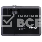 Проектор INFOCUS IN138HD DLP, 4000 ANSI Lm, Full HD (1920х1080), 28500:1, 1.12-1.47:1, 3.5mm in, Composite video, VGAin, HDMI 1.4aх3 (поддержка 3D), USB-A (для SimpleShare и др.), лампа 15000ч.(ECO mode), 3.5mm out, Monitor out (VGA), RS232, 21дБ, 4,5 кг, фото3