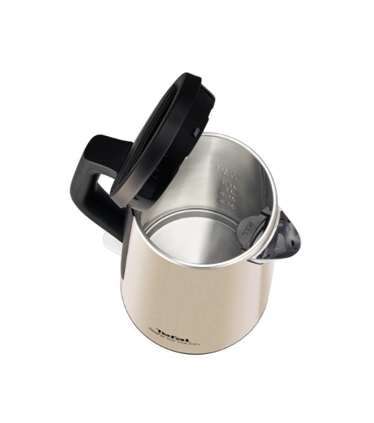 Чайник Tefal KO371I30 1.5л. 2200Вт бежевый/черный (металл)