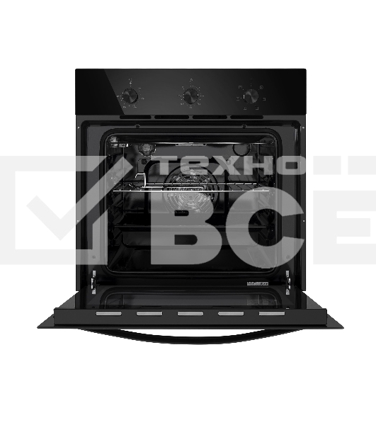 Духовой шкаф электрический Maunfeld EOEC.586B2 черный, встраиваемый