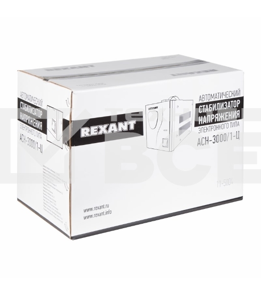 Стабилизатор напряжения AСН-3 000/1-Ц  Rexant