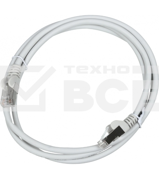 Кабель Патч-корд Lanmaster FTP LAN-PC45/S5E-1.5-GY вилка RJ-45-вилка RJ-45 кат.5е 1.5м серый LSZH (уп.:1шт)