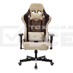 Кресло игровое Бюрократ VIKING 7 KNIGHT BR FABRIC коричневый текстиль/эко.кожа крестовина металл/пластик, фото7