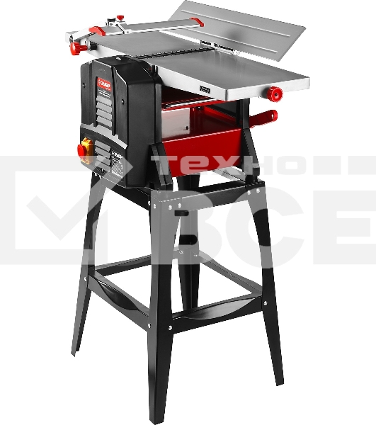 Станок рейсмусно-фуговальный Зубр СРФ-254-1600С 1600 Вт, 9000 об/мин, ширина строгания 254 мм