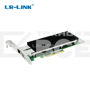Сетевая карта LR-Link 2 порта 10/100/1000/10G Base-T на чипе Intel X540, LREC9802BT