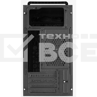 Корпус MiniTower Aerocool  / Formula CS-109-S-BK-v1 (mATX, USB3x1, USB2x2, 120mm fan,без БП) (4711099472390)